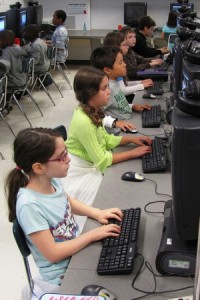 Kids on the computer