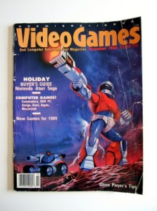 Video Games Magazine Cover