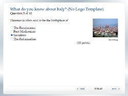 HTML5 Quiz Template