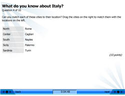 Spotlight Flash Quiz Template